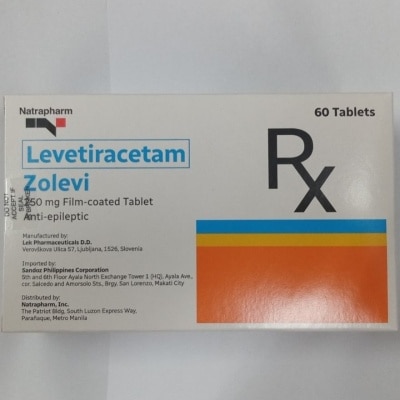 ZOLEVI ZOLEVI 250mg Sold Per Piece [PRESCRIPTION REQUIRED]
