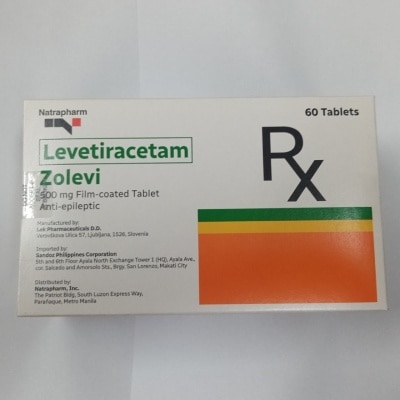 ZOLEVI ZOLEVI 500mg Sold Per Piece [PRESCRIPTION REQUIRED]