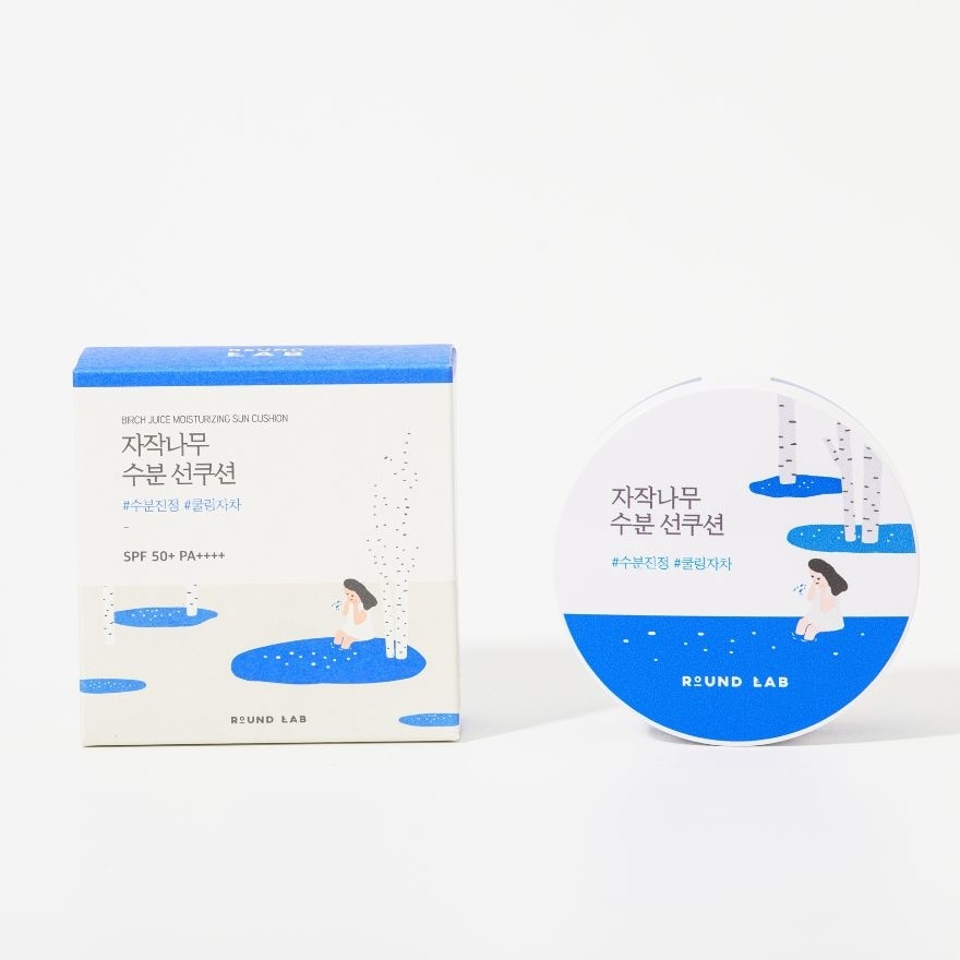 ROUNDLAB Birch Juice Moisturizing Sun Cushion 15g