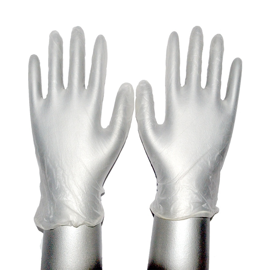 INDOPLAS Disposable Vinyl Examination Gloves Powder Free