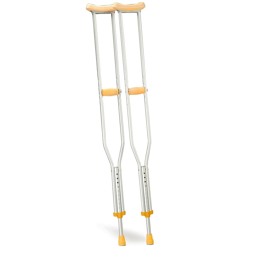 INDOPLAS Lightweight Aluminum Crutches Medium