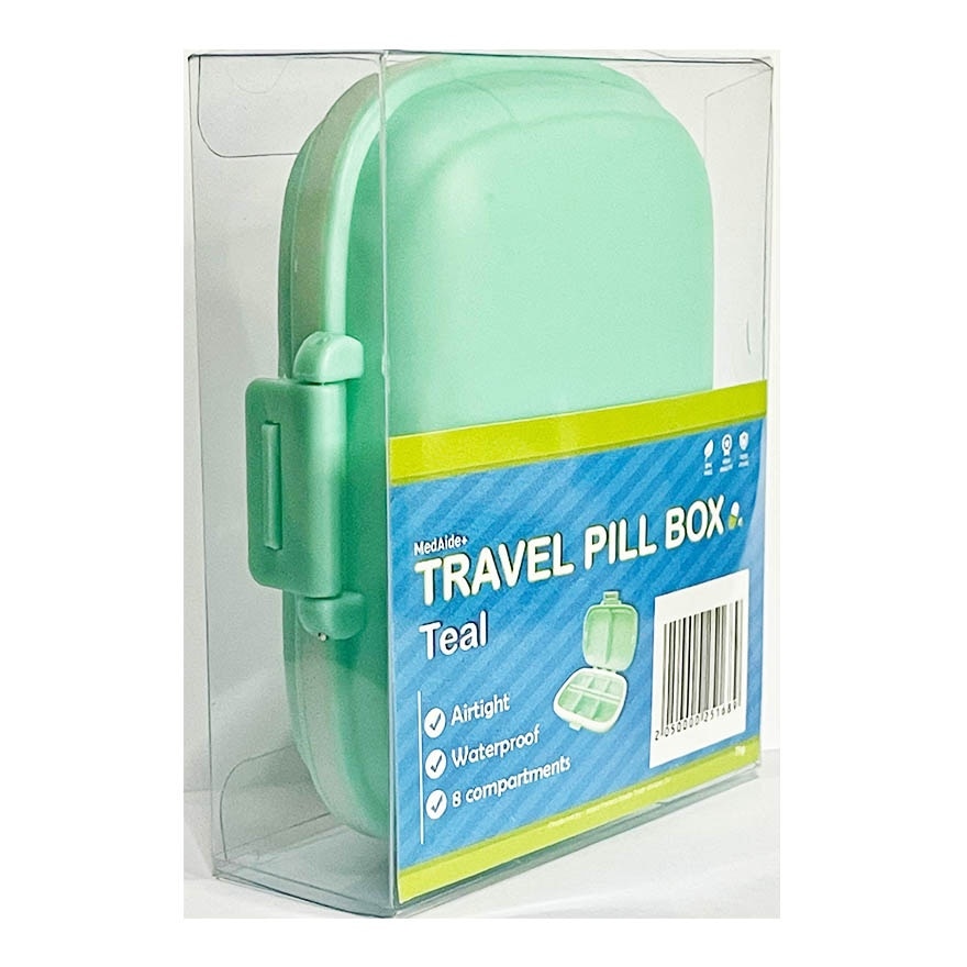 MEDAIDE Travel Pill Box - Teal