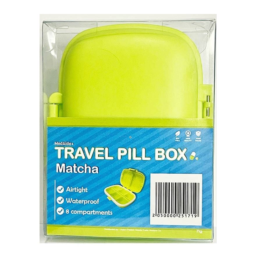 MEDAIDE Travel Pill Box - Matcha