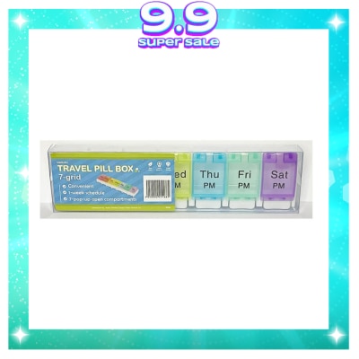 MEDAIDE MEDAIDE Travel Pill Box - 7 grid