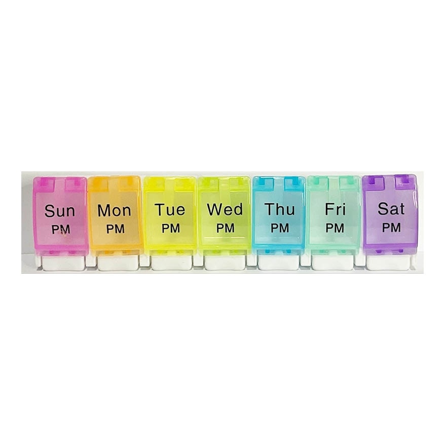 MEDAIDE Travel Pill Box - 7 grid