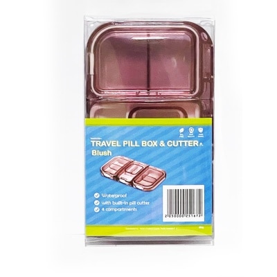 MEDAIDE MEDAIDE Travel Pill Box & Cutter Blush