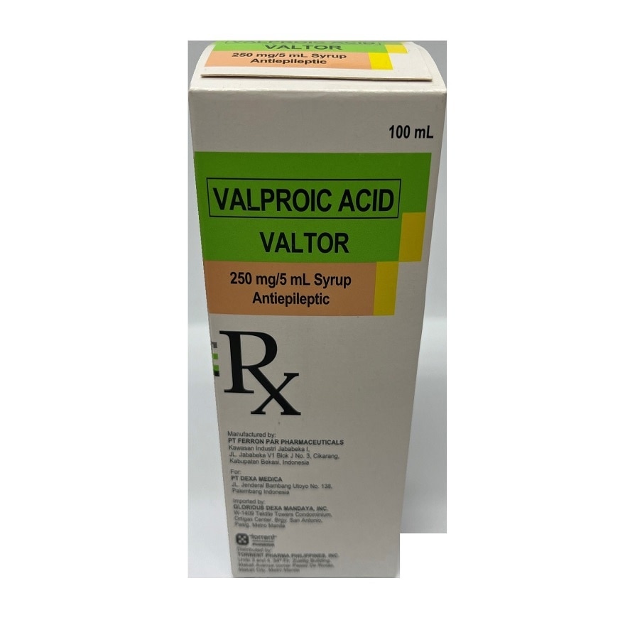 VALTOR 250MG/5ML Syrup [PRESCRIPTION REQUIRED]