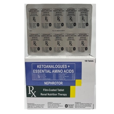 NEPHROTOR NEPHROTOR Film Coated Tablet Sold Per Piece [PRESCRIPTION REQUIRED]