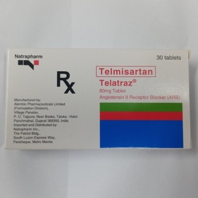 TELATRAZ TELATRAZ 80mg Sold Per Piece [PRESCRIPTION REQUIRED]