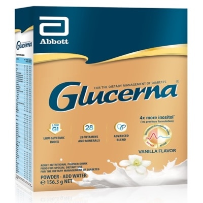 GLUCERNA GLUCERNA Powdered Milk Vanilla Flavor 156.3g