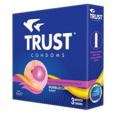 TRUST TRUST Condoms Bubblegum Scent