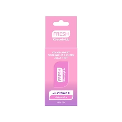 FRESH FRESH Kbeautylab Color Adapt Cooling Lip & Cheek Jelly Tint Pink Popsicle 7.5g