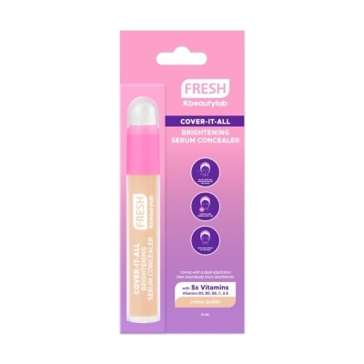 FRESH FRESH Kbeautylab Cover-It-All Brightening Serum Concealer Creme Brulee 4mL