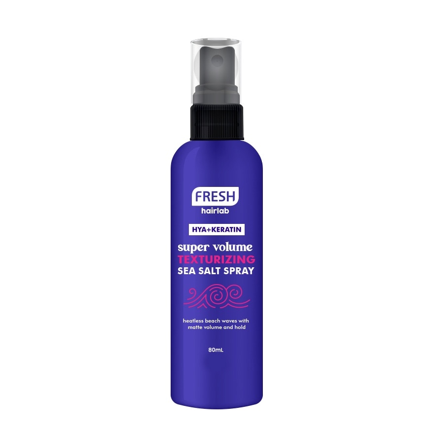 FRESH Hairlab Hya + Keratin Super Volume Texturizing Hair Sea Salt Spray 80mL