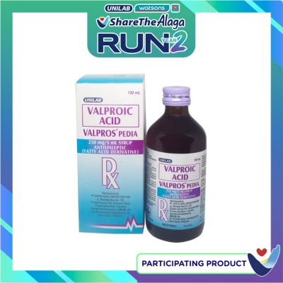 VALPROS VALPROS PEDIA Syrup 120ml 1 Bottle [PRESCRIPTION REQUIRED] image