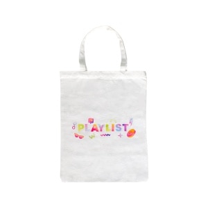 GWP Miine Tote Bag White Watsons Playlist Merch