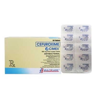 CIMEX CIMEX 500mg Film Coated Tablet Sold Per Piece [PRESCRIPTION REQUIRED]