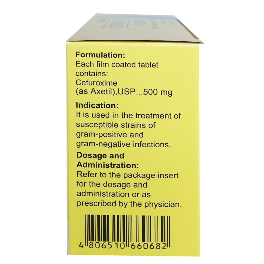CIMEX 500mg Film Coated Tablet Sold Per Piece [PRESCRIPTION REQUIRED]