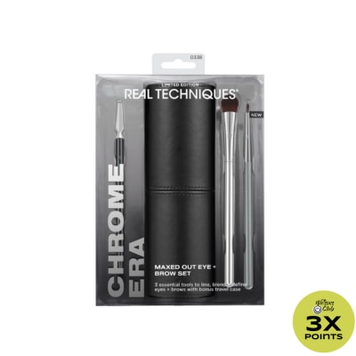 REAL TECHNIQUES REAL TECHNIQUES Chrome Era Maxed Out Eye Brow Set
