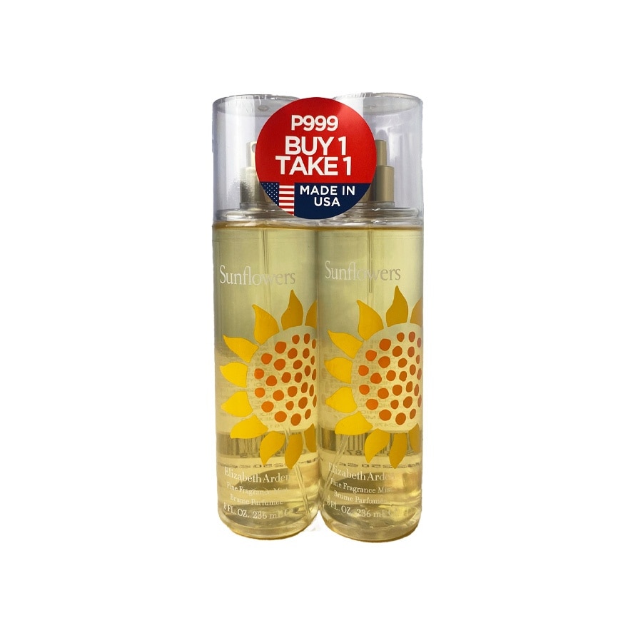 ELIZABETH ARDEN Sunflowers Mist 236ml 2s