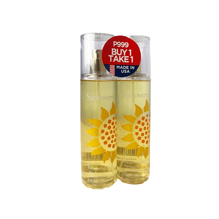 ELIZABETH ARDEN Sunflowers Mist 236ml 2s