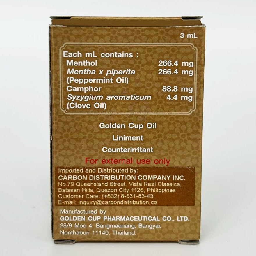 GOLDEN CUP Oil 3ml