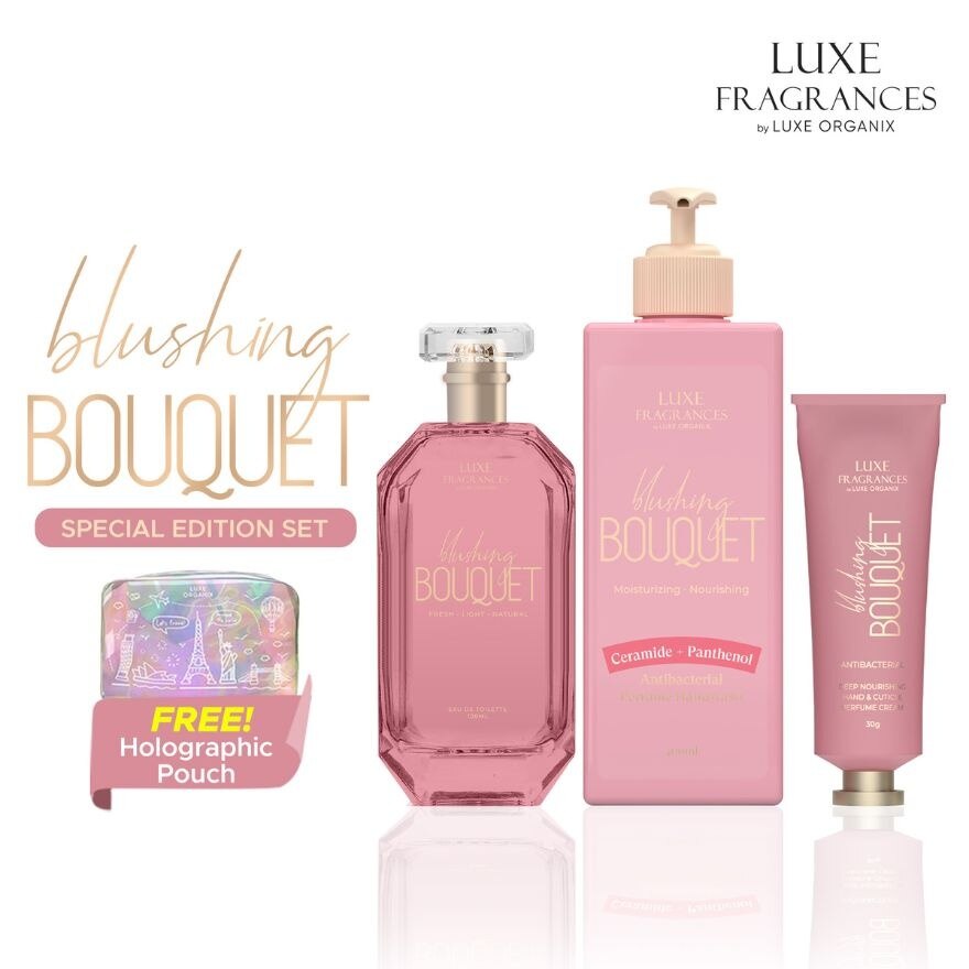 Luxe organix Blushing Bouquet 100ml Luxe Organix Luxe Fragrances Blushing Bouquet Eau De Toilette