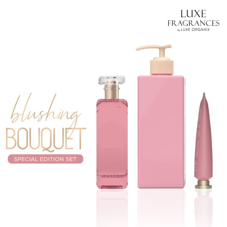 LUXE ORGANIX Blushing Bouquet Gift Set