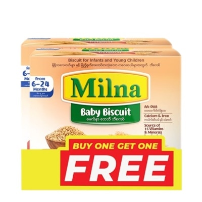 MILNA MILNA Baby Biscuit Original 130g Promo Pack