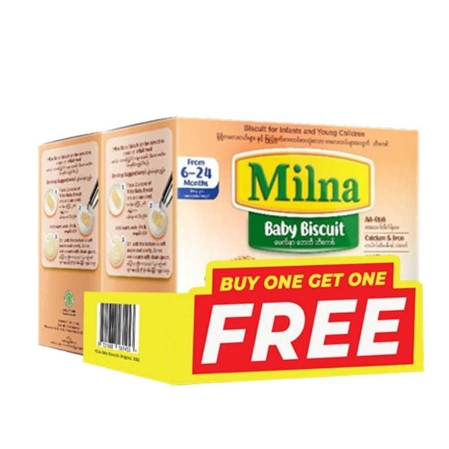 MILNA Baby Biscuit Original 130g Promo Pack