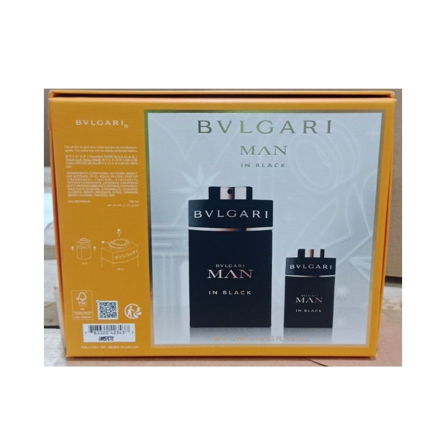 BVLGARI Christmas Set 2024 Man In Black EDP 100ml 15ml