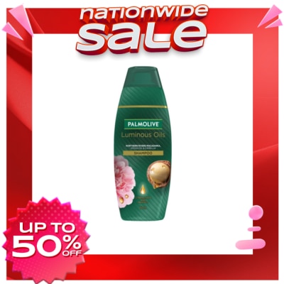 PALMOLIVE PALMOLIVE Luminous Oils Macadamia Argan Oil & Camellia Shampoo 350ml