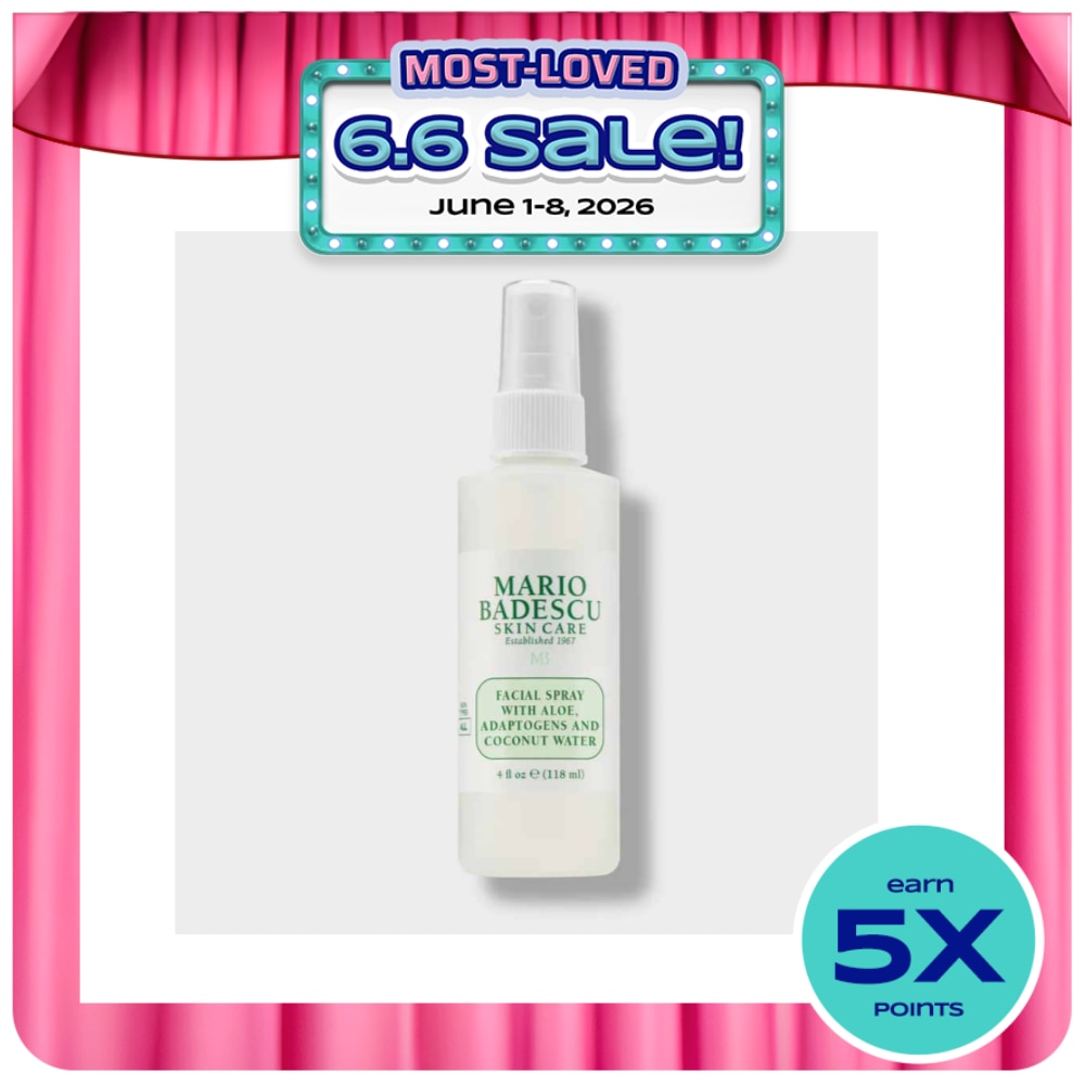 MARIO BADESCU, MARIO BADESCU Facial Spray with Aloe Adaptogens & Coconut  Water 118mL | Watsons Philippines
