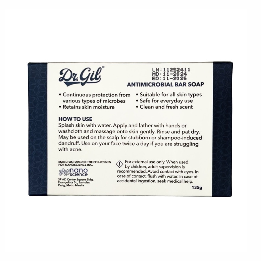 DR GIL Preventif Antimicrobial Bar Soap 135g