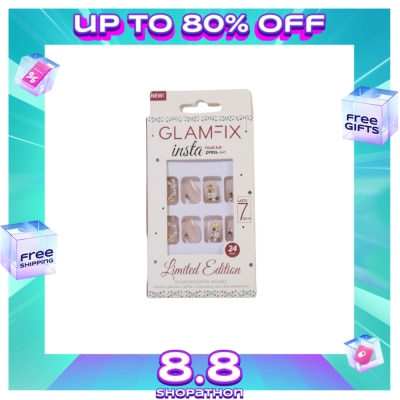 GLAMFIX NAILS GLAMFIX NAILS Insta Press-On Nail Kit Holiday 01