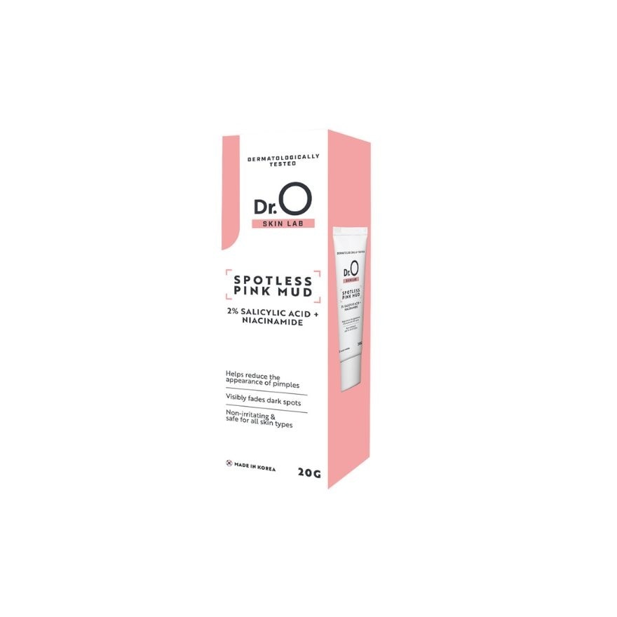 DR O Skin Lab Spotless Pink Mud Salicylic Acid + Niacinamide 20g