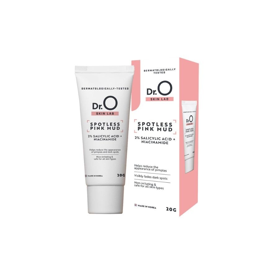 DR O Skin Lab Spotless Pink Mud Salicylic Acid + Niacinamide 20g