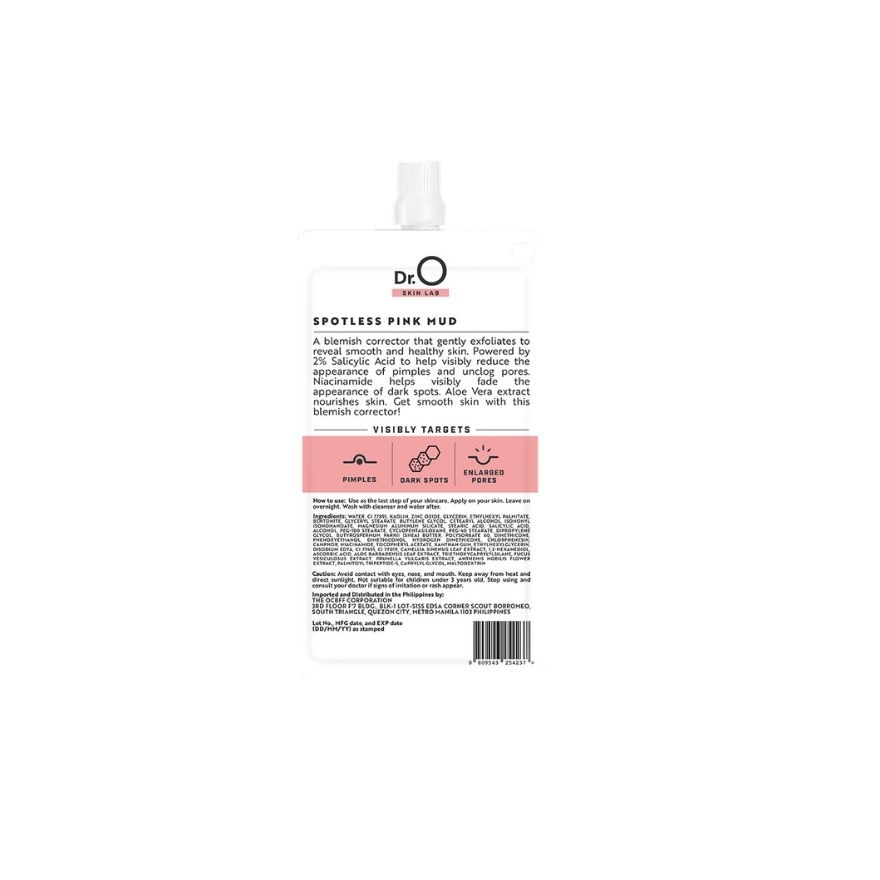 DR O Skin Lab Spotless Pink Mud 7g