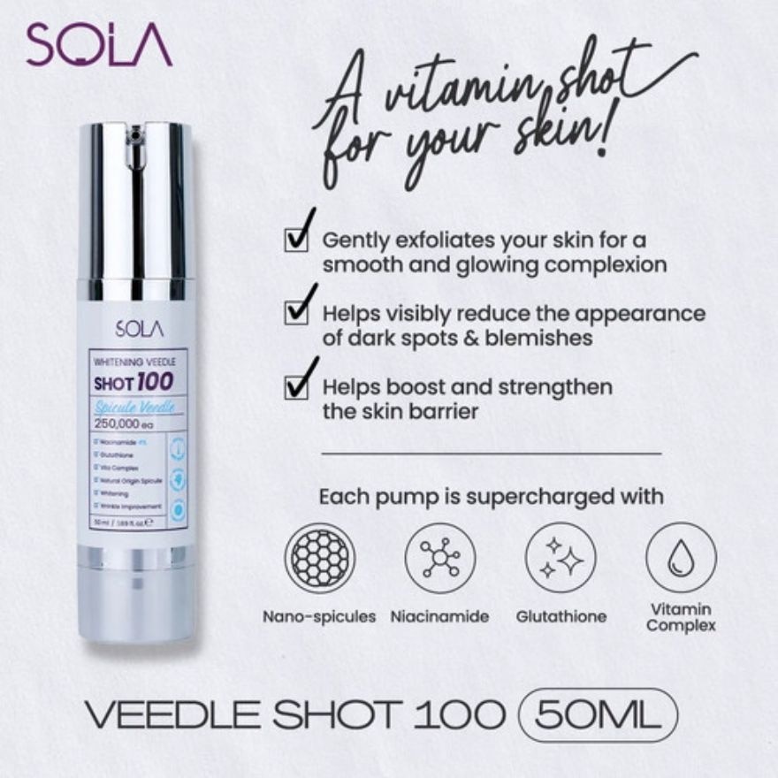 SOLA Whitening Veedle Shot 100 50ml