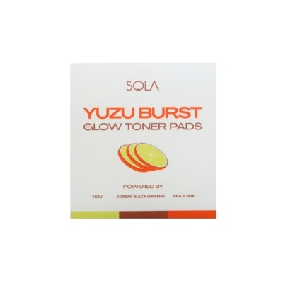 SOLA SOLA Yuzu Burst Glow Toner Pads 50 pads