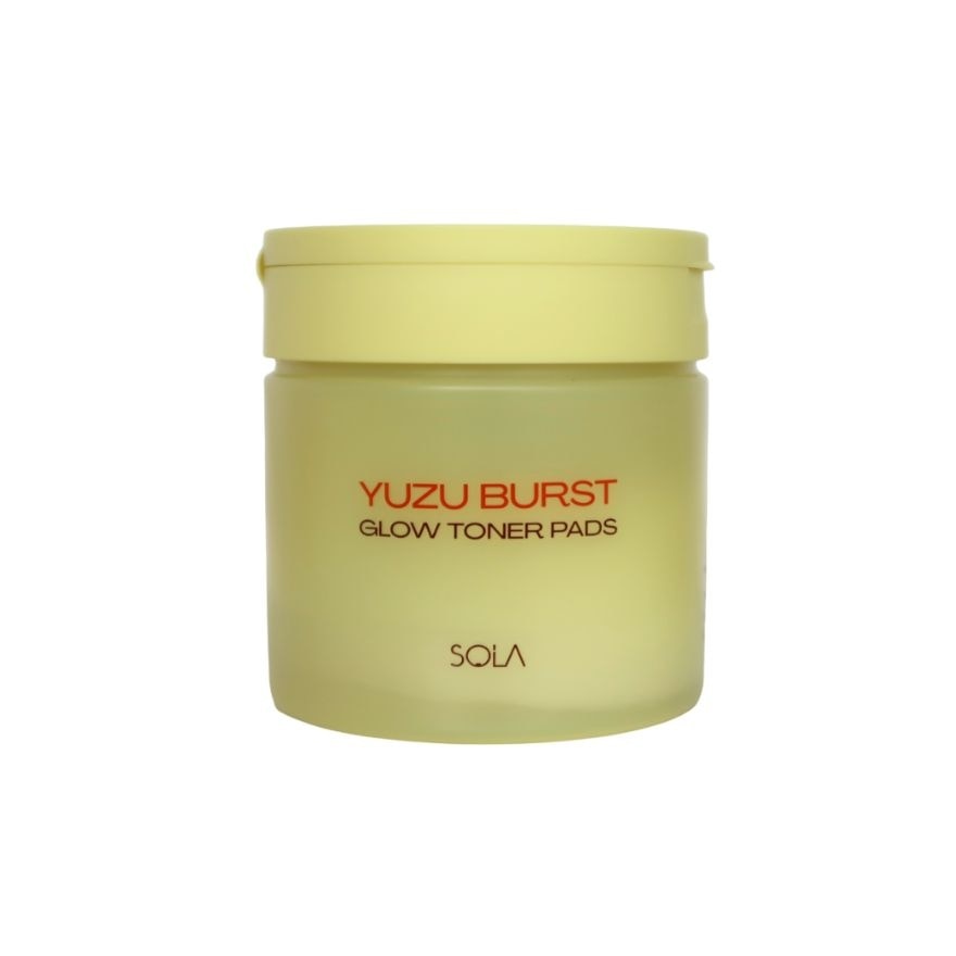 SOLA Yuzu Burst Glow Toner Pads 50 pads