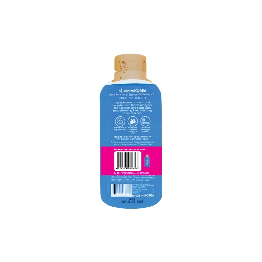 I WHITE KOREA Grand Sale 2024 Buy 2 Take 2 Toner Essence 8ml