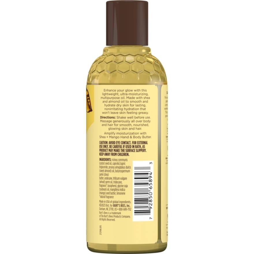 BURTS BEES Shea plus Mango Glowing Body Oil 148ml