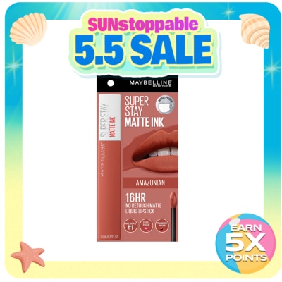 MAYBELLINE - MAYBELLINE Superstay Matte Ink Amazonian 5ml