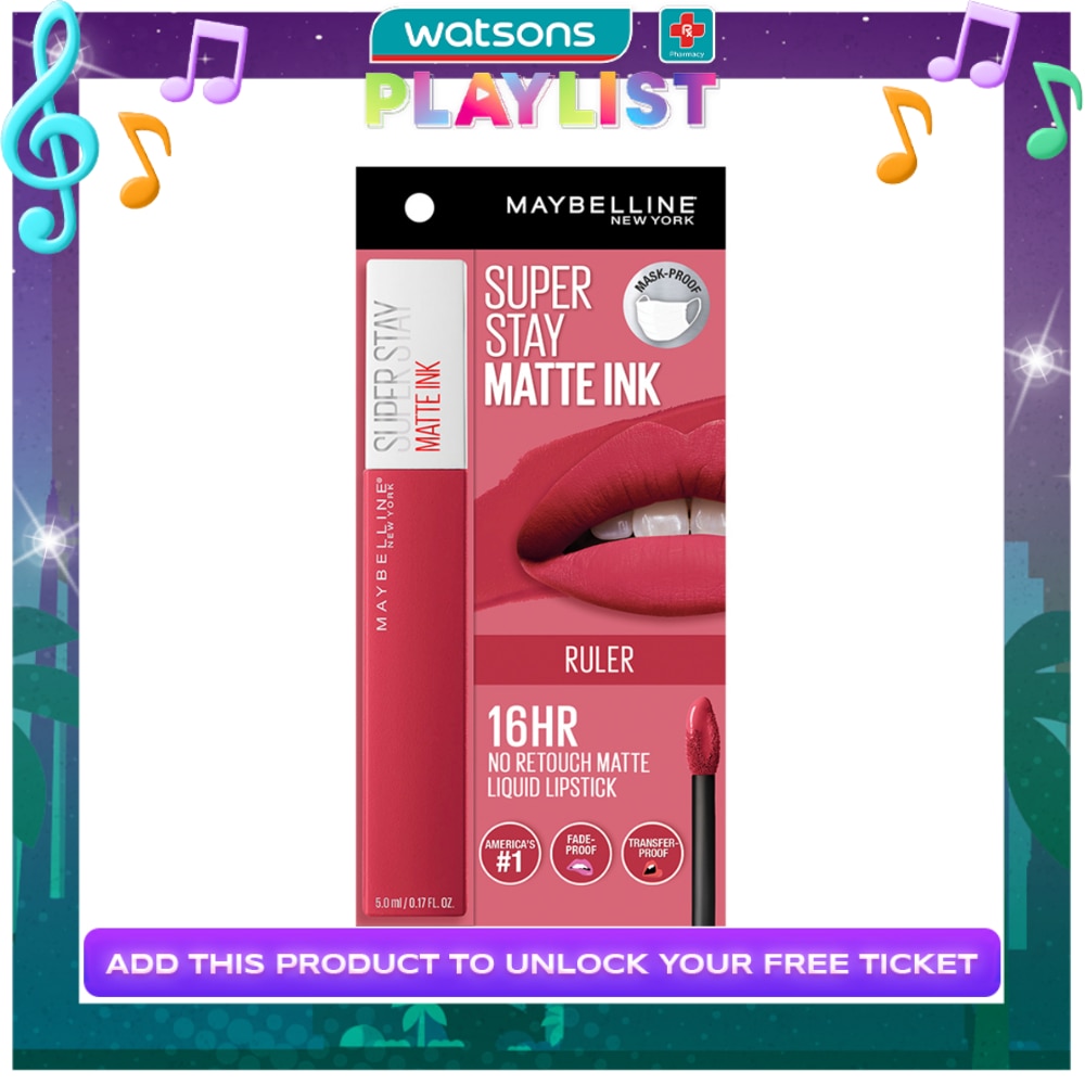 MAYBELLINE Superstay Matte Ink Ruler 5ml