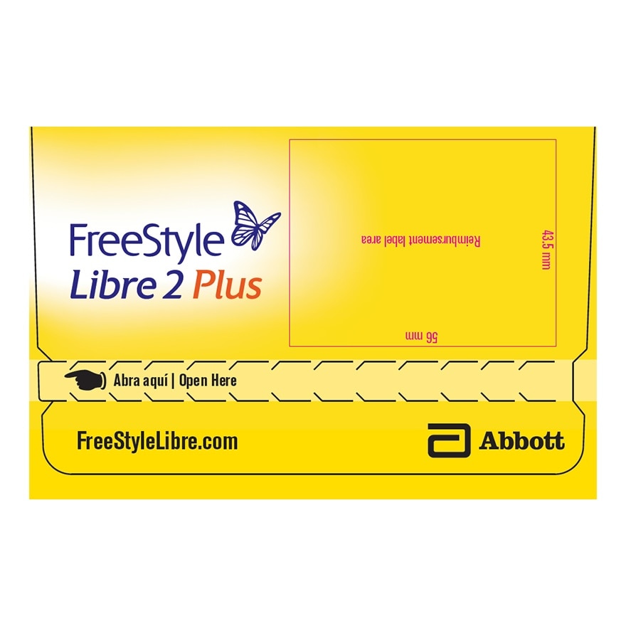 FREESTYLE Libre 2 Plus Flash Glucose Monitoring System (Sensor)