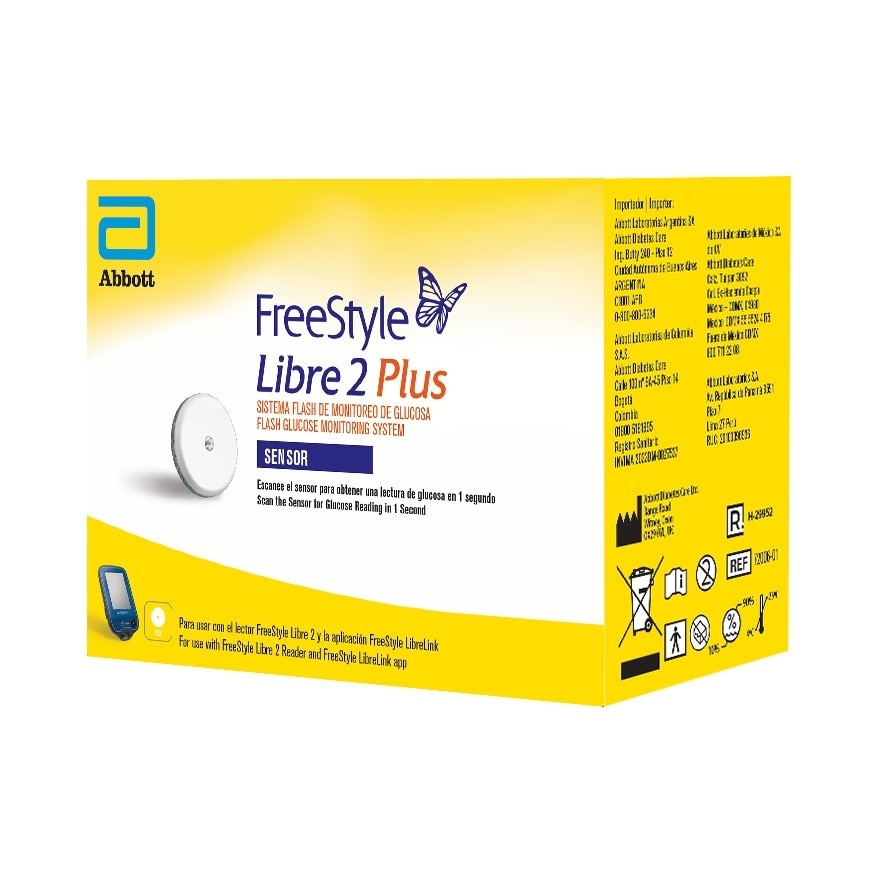 FREESTYLE Libre 2 Plus Flash Glucose Monitoring System (Sensor)