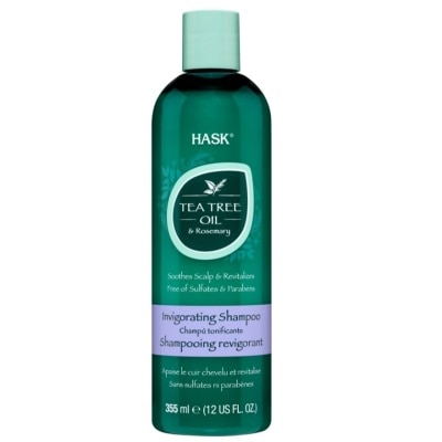 HASK HASK Tea Tree Oil And Rosemary invigorating Shampoo 355ml