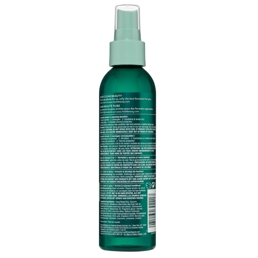 HASK Tea Tree Oil And Rosemary 5-In-1 Leave-in Spray 175ml