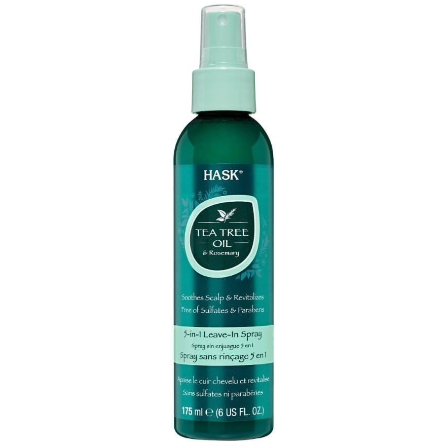 HASK Tea Tree Oil And Rosemary 5-In-1 Leave-in Spray 175ml